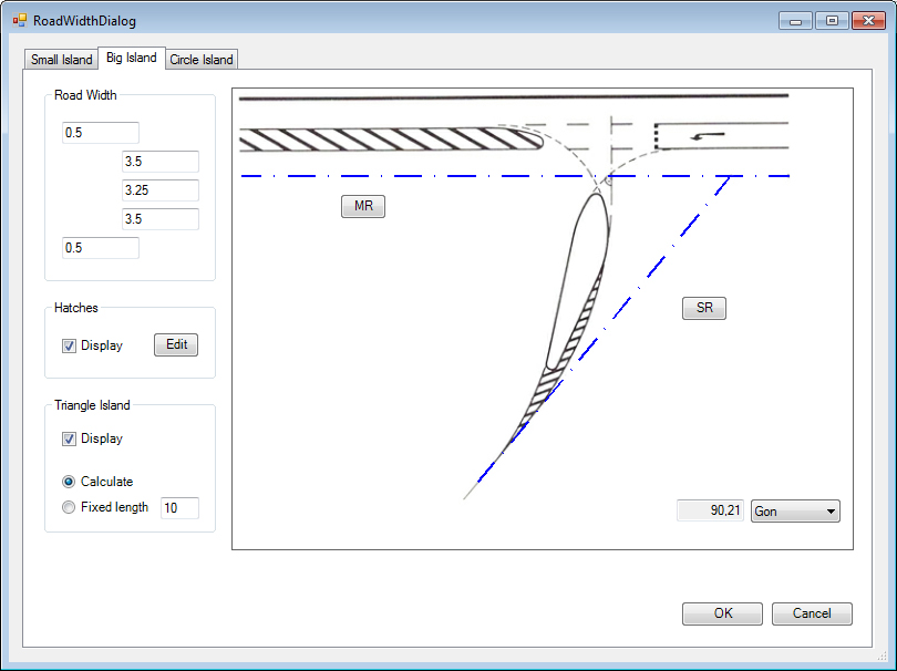 123CAD: Software und Service für den Tiefbau- Knoten Kreisverkehr 123CAD