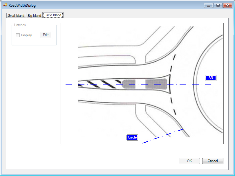 123CAD: Software und Service für den Tiefbau- Knoten Kreisverkehr 123CAD